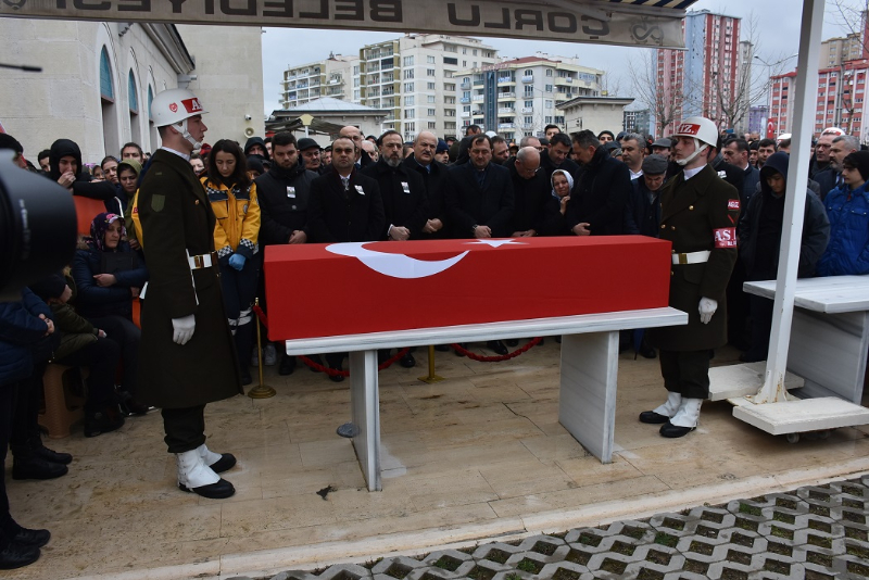 İdlib şehidi Uzman Onbaşı Birhan Er, son yolculuğuna uğurlandı 1