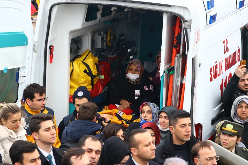 İdlib şehidi Uzman Onbaşı Recep Bekir son yolculuğuna uğurlandı 2