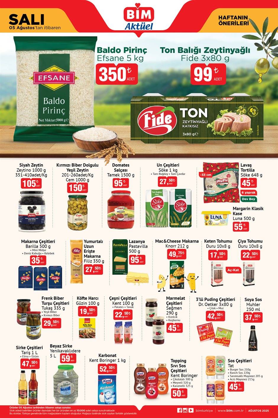 BİM’de Çamaşır Tozuna ve Yumuşatıcısına İndirim Geliyor BİM 5 Ağustos Aktüel Kataloğu! 1