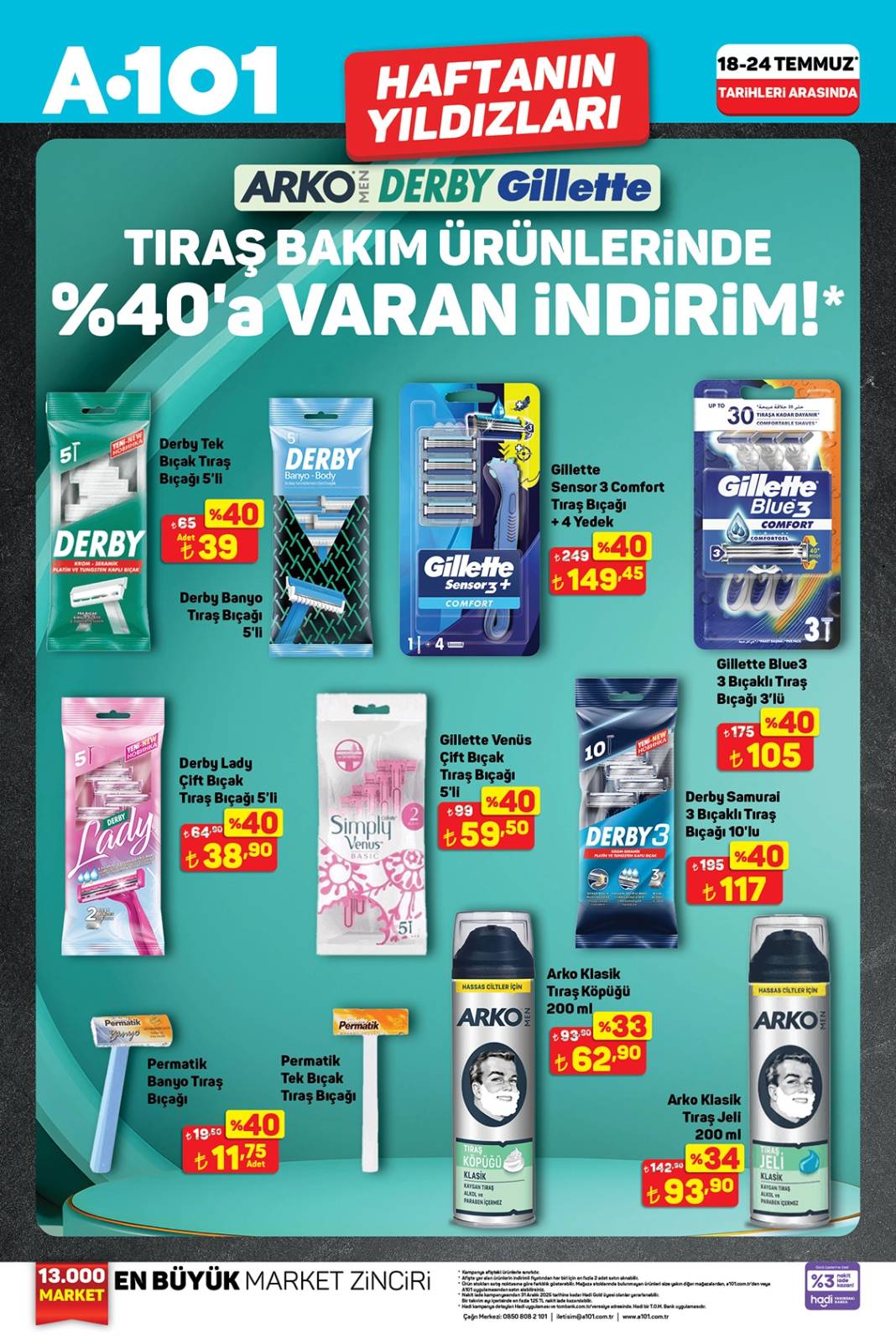 A101’de Et ve Süt Ürünlerinde Yüzde 38’e Varan İndirim! A101 19 Temmuz Aktüel Kataloğu! 4
