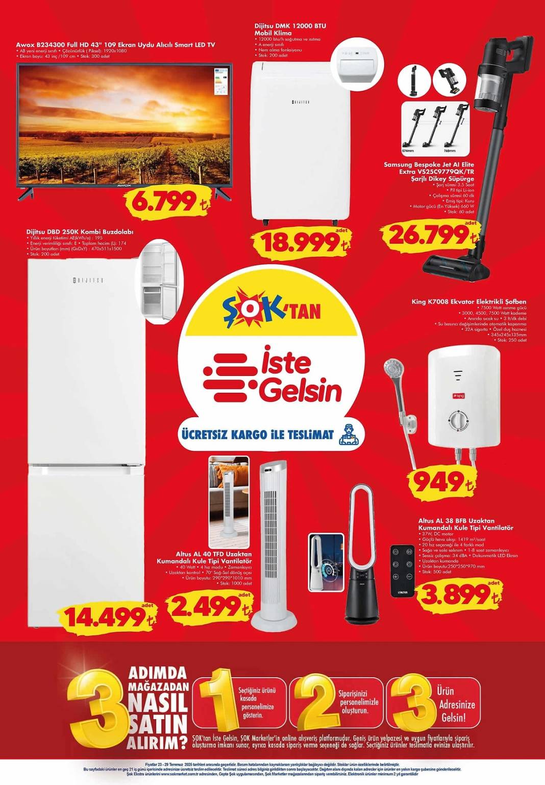 ŞOK’a Mobil Klima Geliyor! ŞOK 23 Temmuz Aktüel Kataloğu! 4