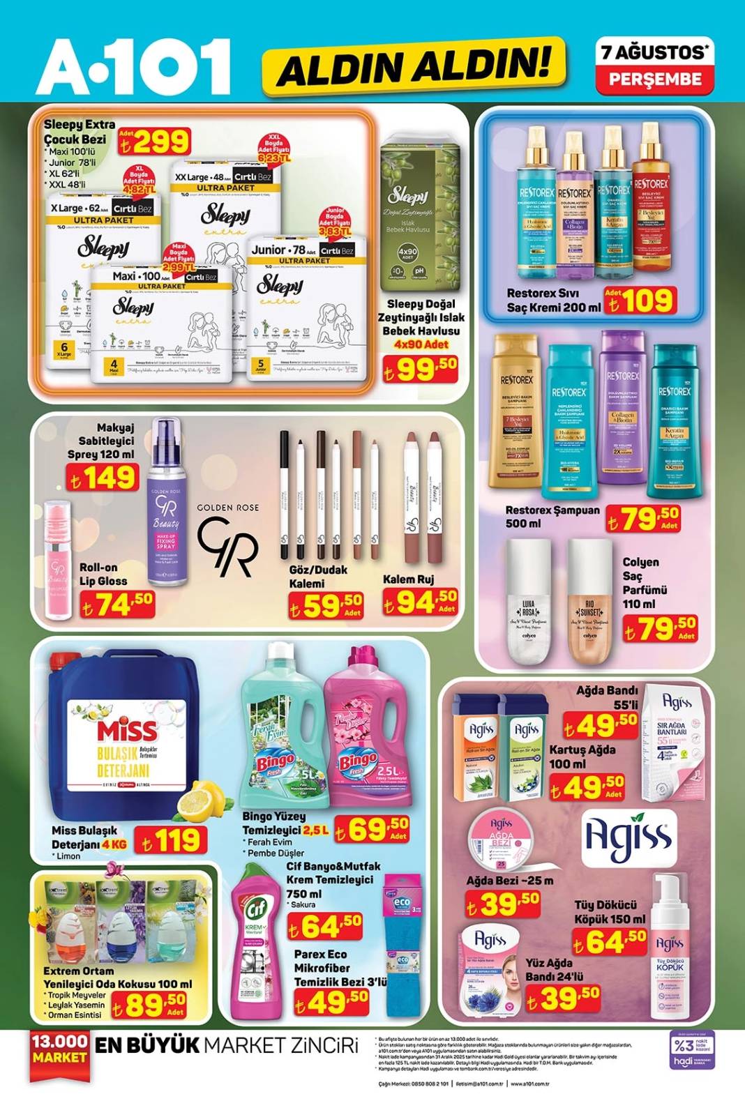 A101’e Araç Güneşlik Brandası Geliyor! A101 7 Ağustos Aktüel Kataloğu! 2