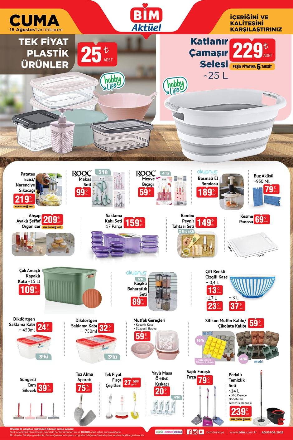 BİM’e Stanley Çelik Termos ve Smart Drone Geliyor! 15 Ağustos BİM Aktüel Kataloğu! 5