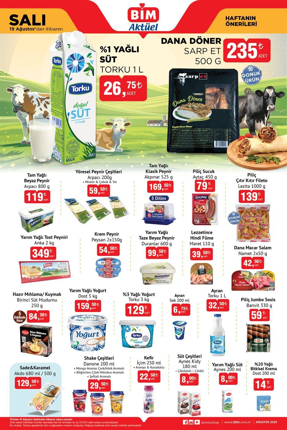 BİM’de Deterjanlar İndirime Giriyor! 19 Ağustos BİM Aktüel Kataloğu! 1