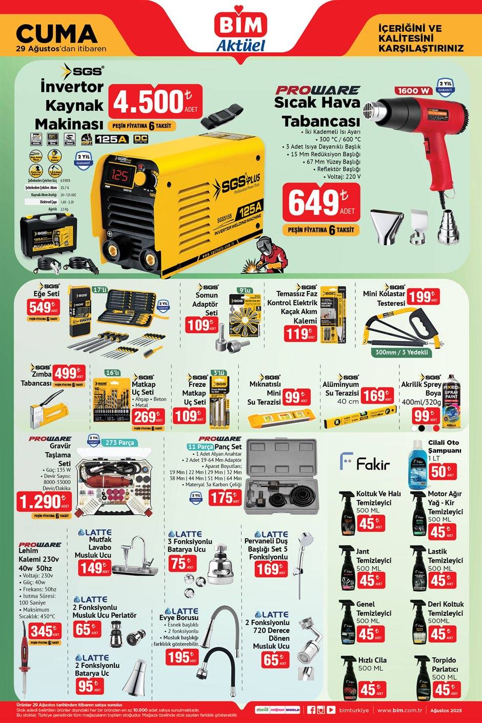 BİM’e Vakum Makinesi Geliyor! BİM 29 Ağustos Aktüel Kataloğu! 1