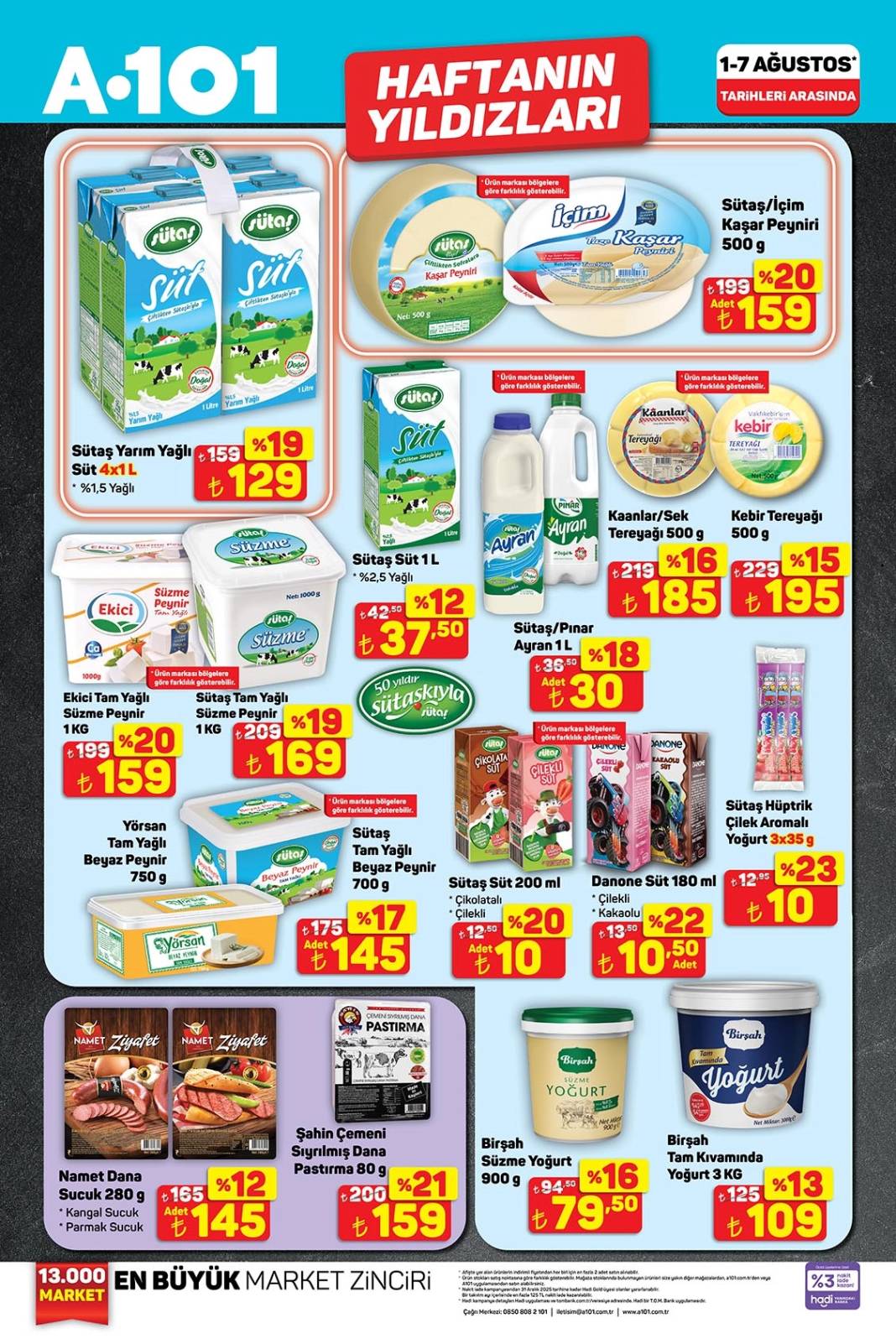 A101’e Yüzde 55 İndirim Geldi! A101 2 Ağustos Aktüel Kataloğu! 1