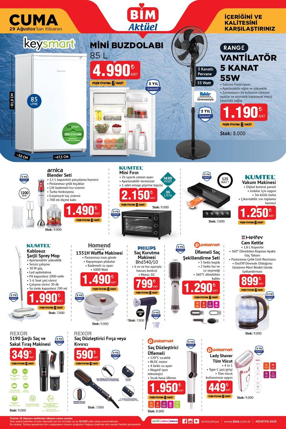 BİM’e Vakum Makinesi Geliyor! BİM 29 Ağustos Aktüel Kataloğu! 2