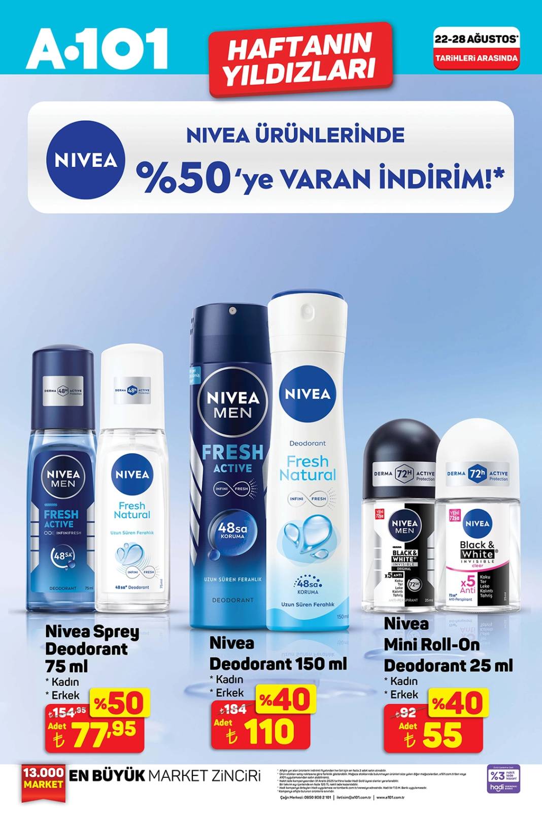 A101’e Eylül Ayı Öncesi Yüzde 50 İndirim Geldi! A101 28 Ağustos Aktüel Kataloğu! 3