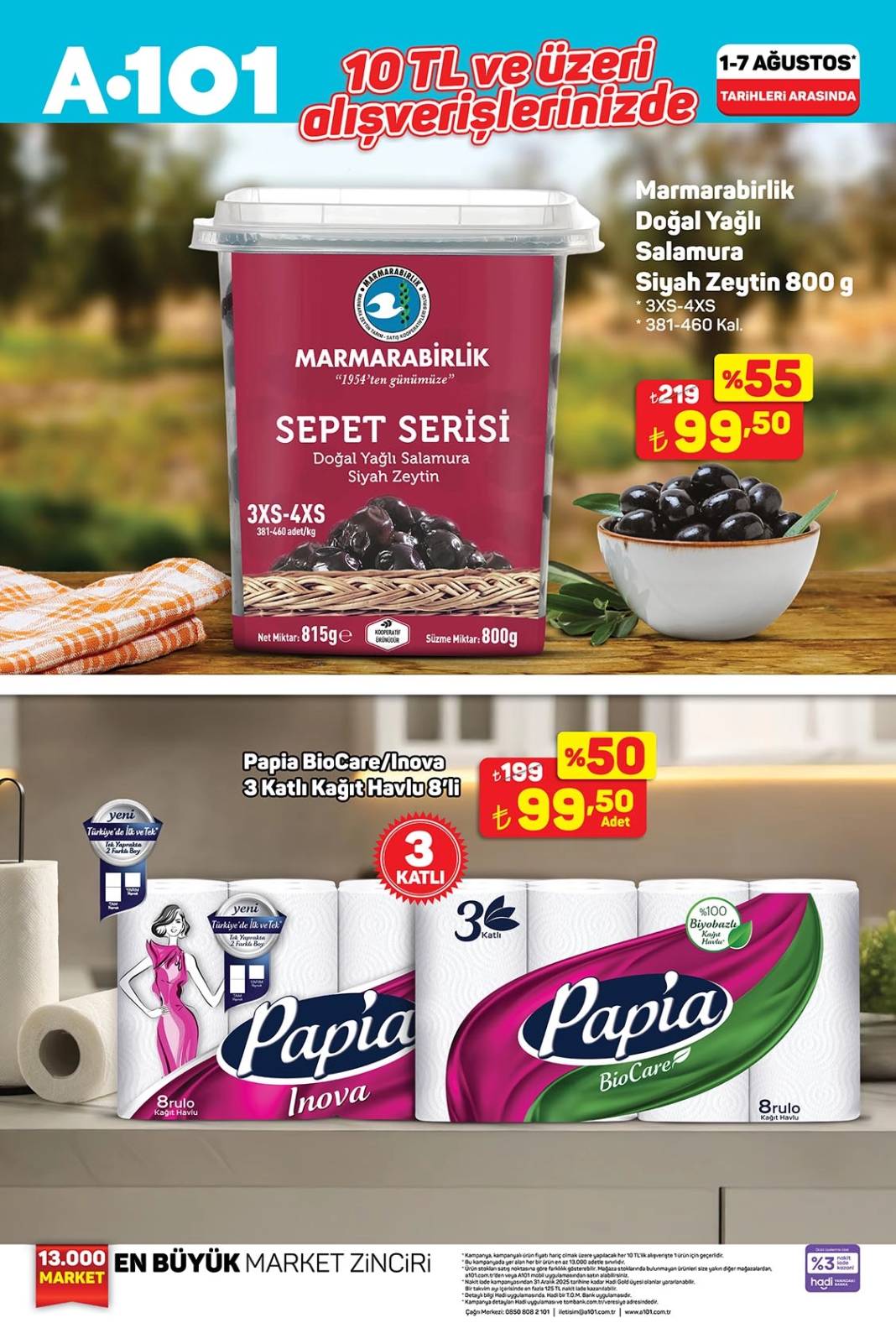 A101’e Yüzde 55 İndirim Geldi! A101 2 Ağustos Aktüel Kataloğu! 3