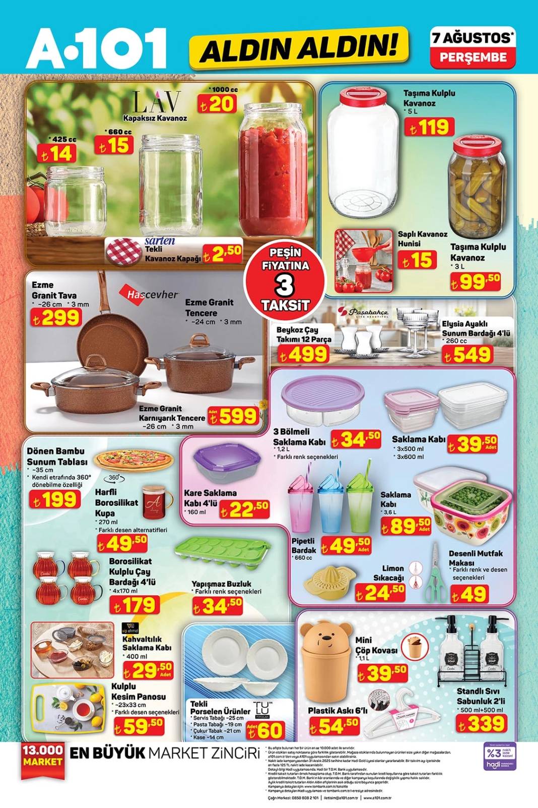 A101’e Saç Parfümü ve Buharlı Temizleyici Geliyor! A101 7 Ağustos Aktüel Kataloğu! 4