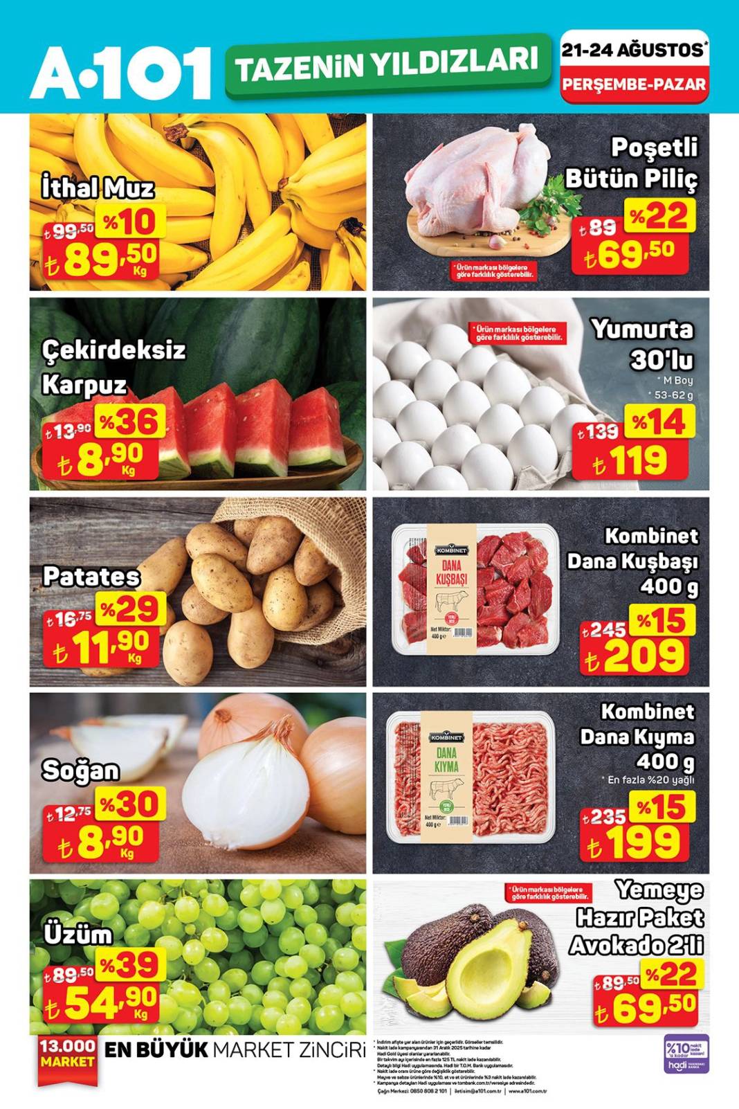 A101’e Eylül Ayı Öncesi Yüzde 50 İndirim Geldi! A101 28 Ağustos Aktüel Kataloğu! 5