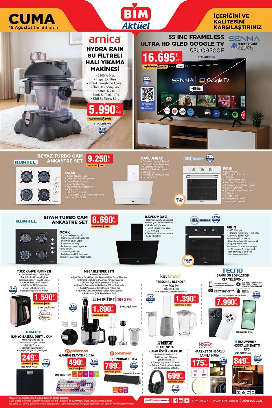 BİM’e Stanley Çelik Termos ve Smart Drone Geliyor! 15 Ağustos BİM Aktüel Kataloğu! 3