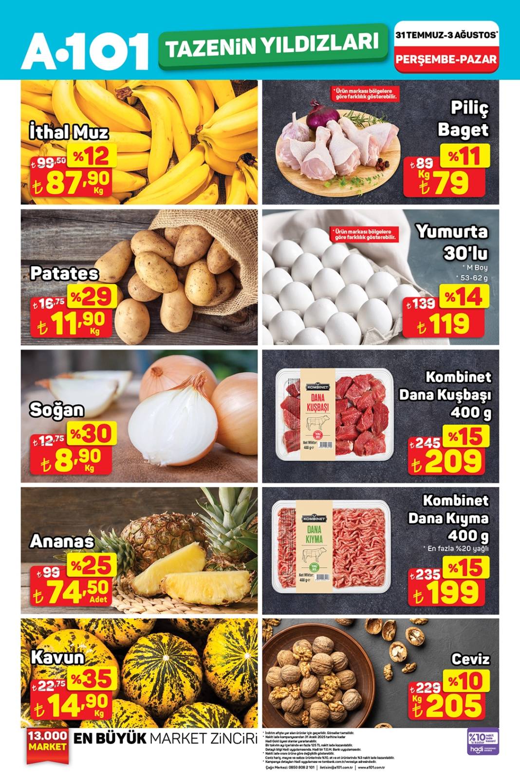 A101’e Yüzde 55 İndirim Geldi! A101 2 Ağustos Aktüel Kataloğu! 5
