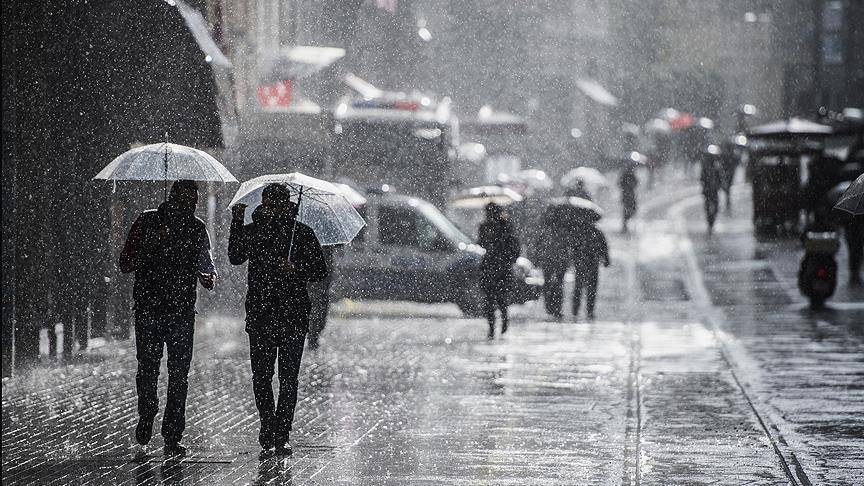 Kış Geliyor! Meteoroloji’den Gök Gürültülü Sağanak Yağış Uyarısı! 6