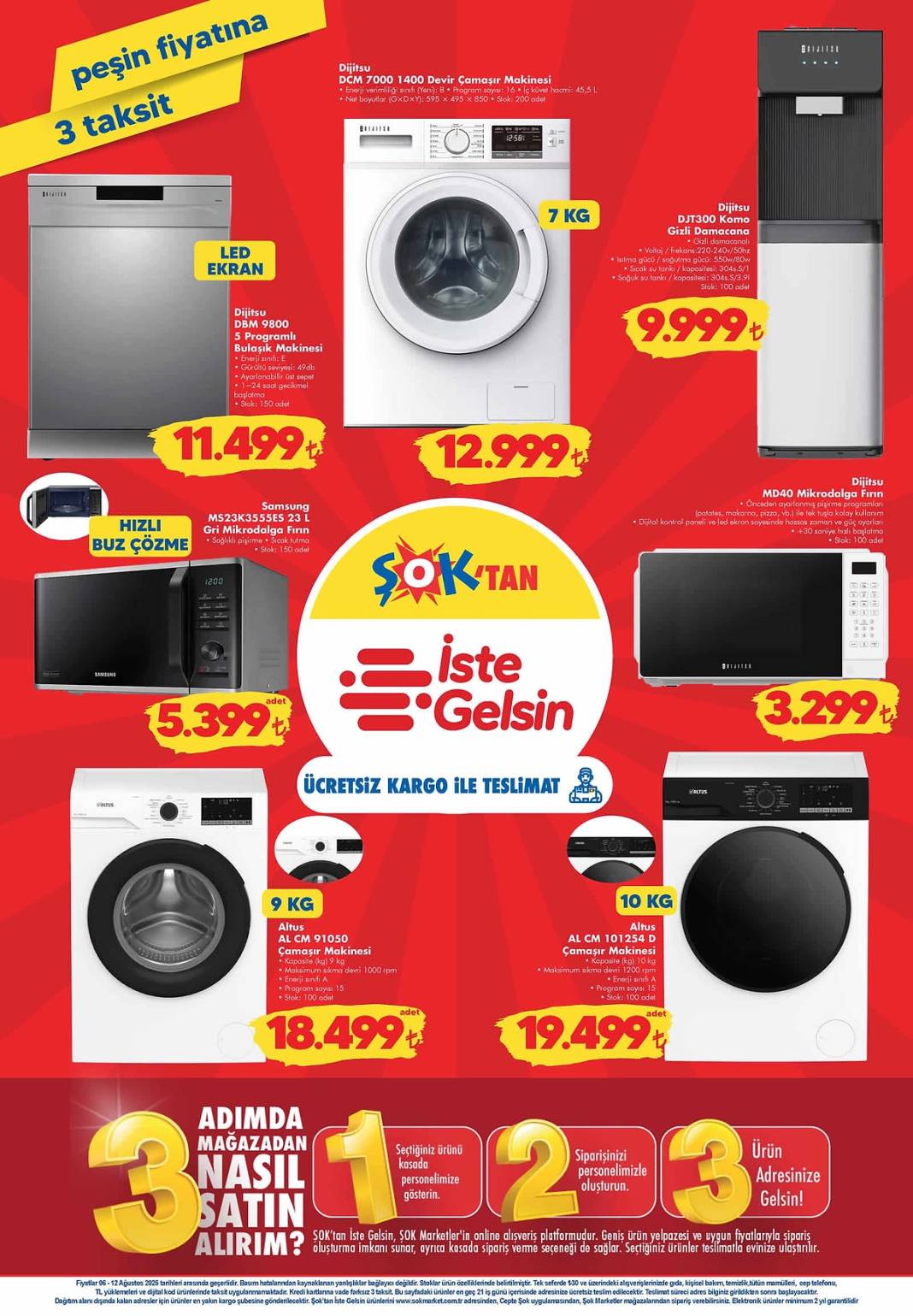 ŞOK’a Mini Fırın Geliyor 12 Ağustos ŞOK Aktüel Kataloğu! 3