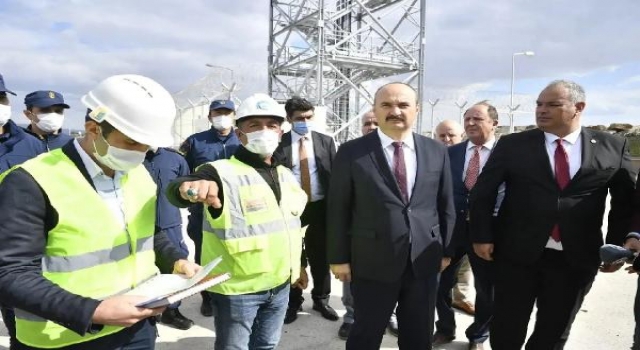 Vali Canalp, Enez Deniz Gümrük Kapısı liman inşaatını inceledi