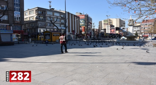 Sokağa çıkma kısıtlamasının ardından Çorlu sessizliğe büründü