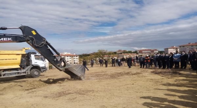 Edirne’de 200 yataklı huzurevi için yer teslimi yapıldı