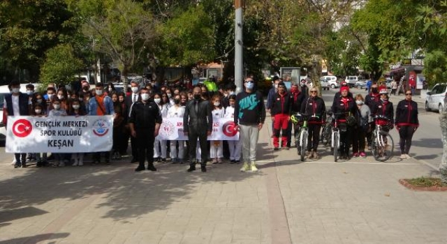 Keşan’da Amatör Spor Haftası, törenle başladı