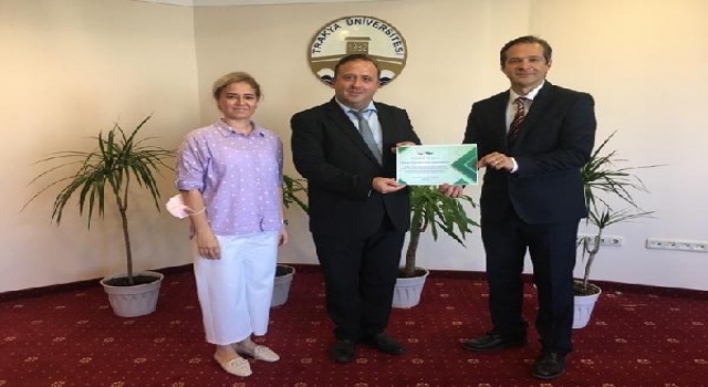 Trakya Üniversitesi’nden toplanan atıklar üretim sahalarında değerlendiriliyor