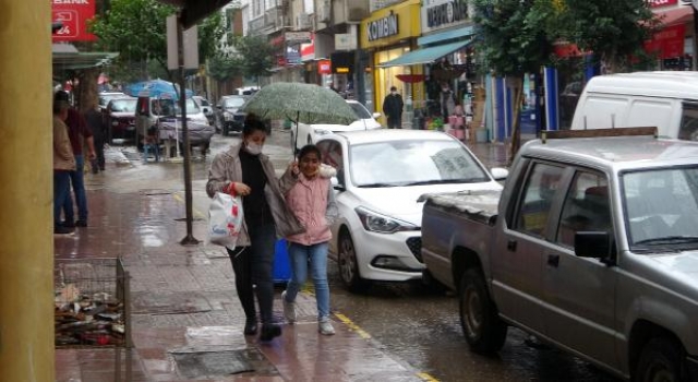 Keşan’da beklenen sağanak etkili oldu