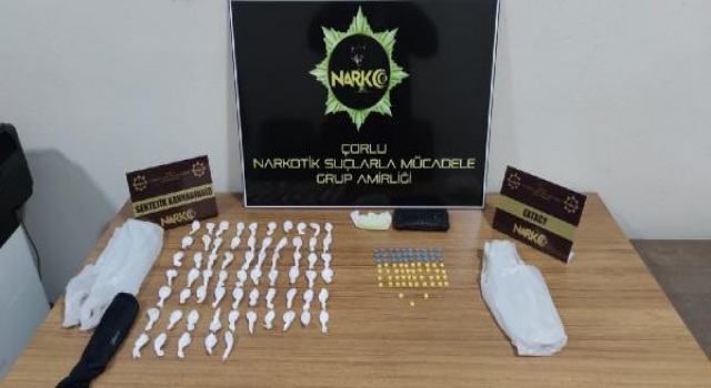 Çorlu’da uyuşturucu satışı yapan 1 kişi yakalandı