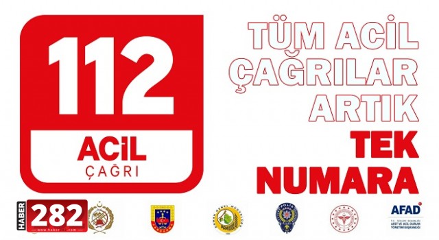Acil Çağrılar 112'de Toplandı