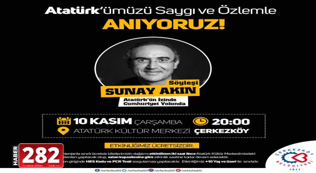 SUNAY AKIN ATATÜRK’Ü ANLATACAK