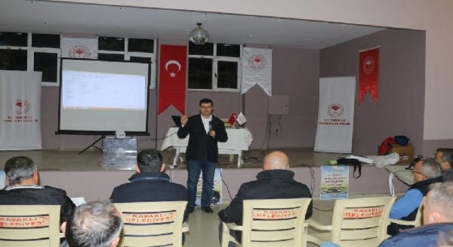 Kırklareli’nde çiftçilere sulama eğitimi verildi