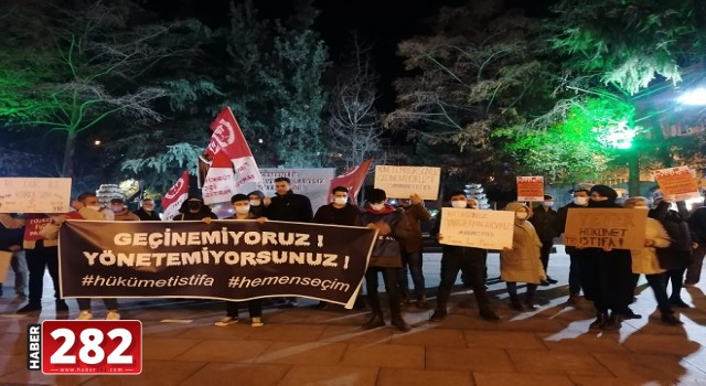 ÇORLU’DA “HÜKÜMET İSTİFA” SESLERİ!