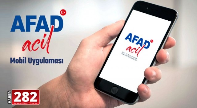 AFAD Acil Mobil Uygulaması Hizmete Girdi
