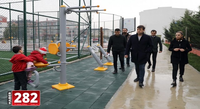 BAŞKANIMIZ AKAY PARK VE YEŞİL ALAN YAPIM ÇALIŞMALARINI İNCELEDİ