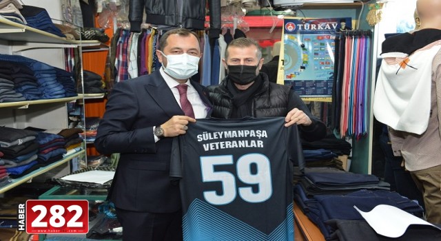 Başkan Yüksel Atlas Pasajı esnafını ziyaret etti