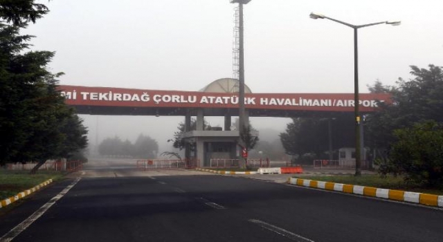 Tekirdağ’da fırtına; Çorlu’da eğitim uçuşları iptal