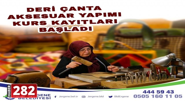 Ergene Belediyesinde Yeni Dönem Kurs Kayıtları Başladı