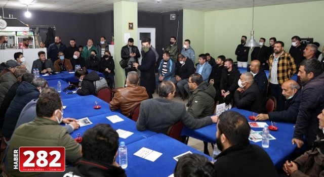 BAŞKANIMIZ AKAY, YILDIRIM BEYAZIT MAHALLESİ SAKİNLERİYLE BULUŞTU