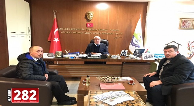 Ergene Gelecek Partisi İlçe Başkanından Başkan Yüksel’e Ziyaret
