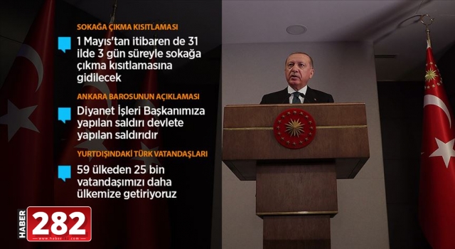 Cumhurbaşkanı Erdoğan: Bu zorlu süreçten alnımızın akıyla çıkmayı başardık