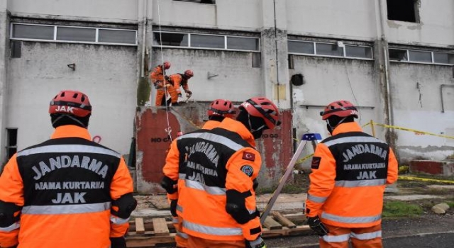 Tekirdağ’da AFAD’dan 600 kişilik katılımla tatbikat
