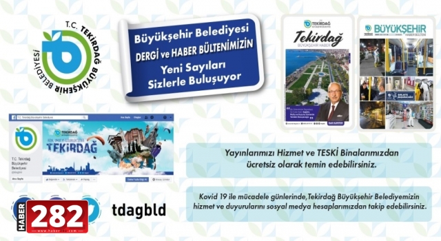 Büyükşehir Belediyesi Haber Bülteni ve Büyükşehir Belediyesi Dergisinin yeni sayıları  Vatandaşlarla Buluştu