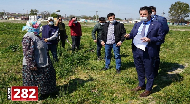Başkan Sarıkurt Çalışmaları Yerinde İnceledi