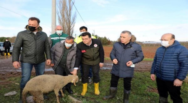 Kırklareli Valisi Bilgin: Yağışlardan etkilenen vatandaşların yaraları sarıldı