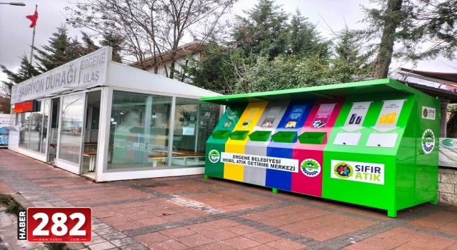 Ergene Belediyesi Mobil Atık Getirme Merkezleri Oluşturdu