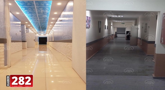 TNKÜ Araştırma Hastanesinin bazı bölümleri yenilendi