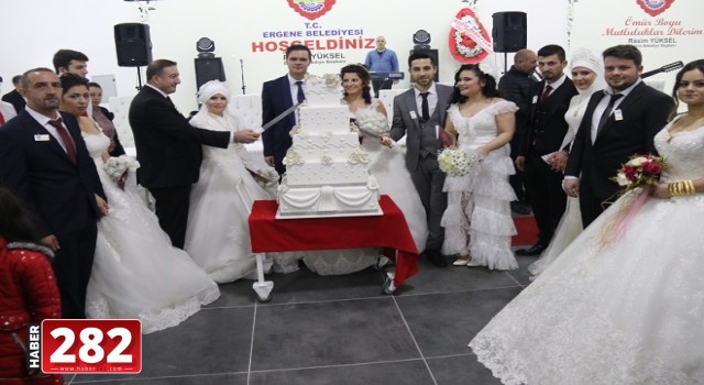 Ergene’de geleneksel toplu nikah şöleni kayıtları başladı