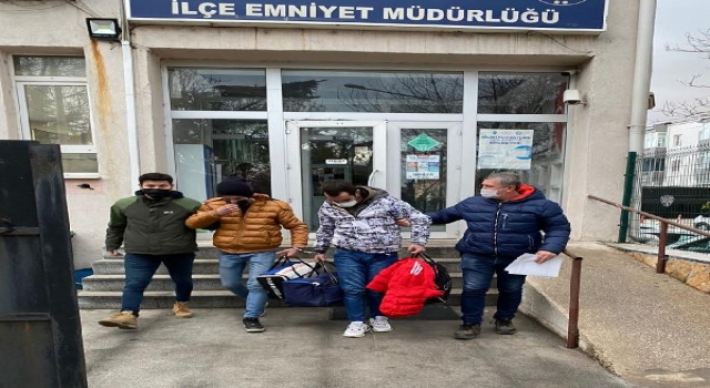 Marketten içki çalan 2 şüpheli tutuklandı