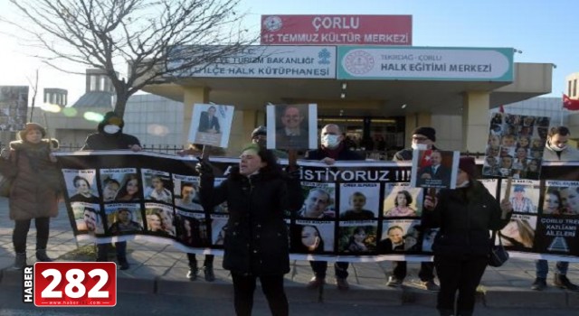 ADALETLERİNİ SONUNA KADAR ARAYACAĞIM!