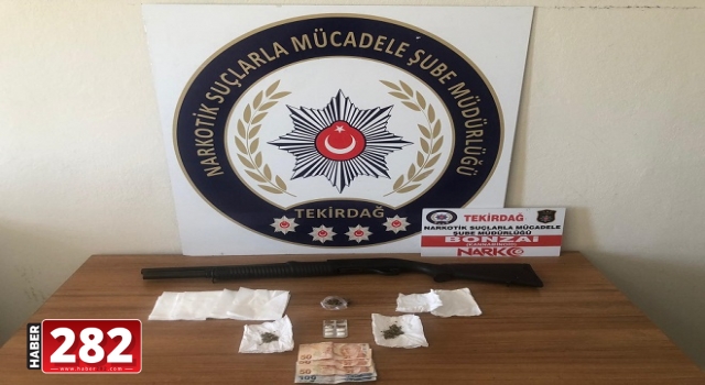 Çorlu'da uyuşturucu operasyonunda 3 kişi yakalandı