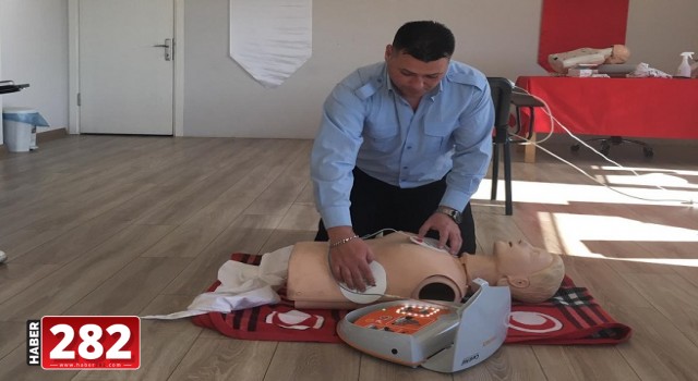 Ergene Belediyesi Çalışanlarına İlkyardım Eğitimi Verildi