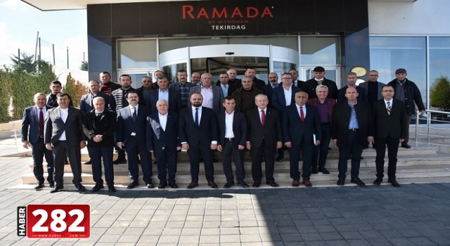 BAŞKAN ALBAYRAK, TOPLU TAŞIMA SİSTEMİNİN PAYDAŞLARI İLE BİR ARAYA GELDİ